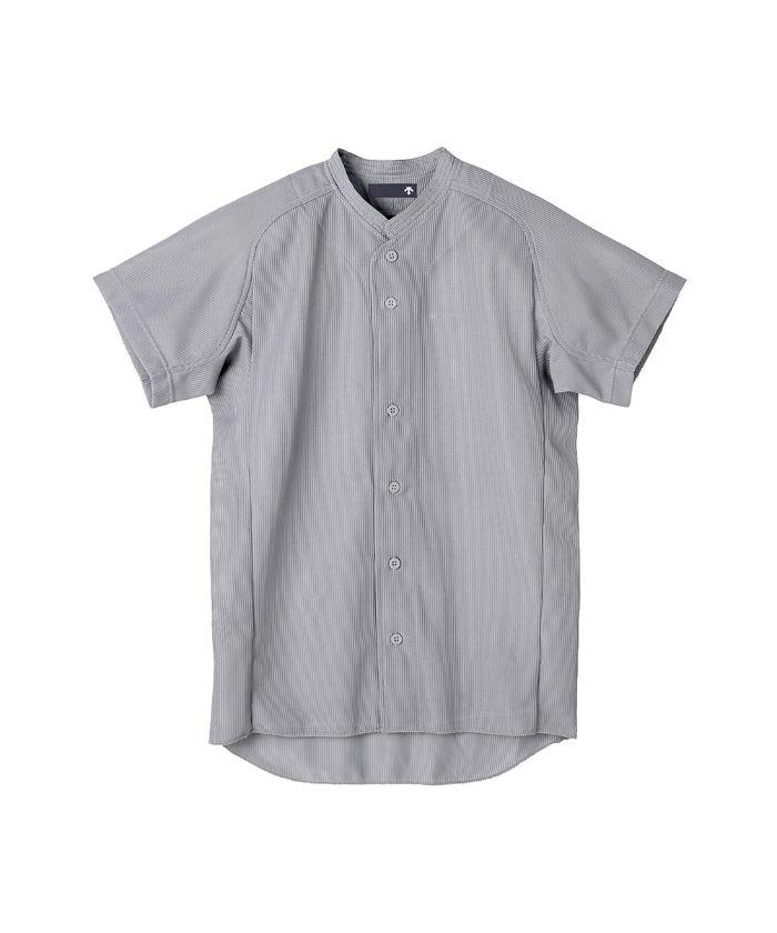 【SALE/10%OFF】【公式】 デサント 野球 【BASEBALL】 フルオープンシャツ (立衿) メンズ 男性 撥水 ストレッチ 軽量性 プロ球団採用実績...