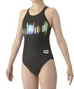 【公式】アリーナ arena 【agnes b. × arena】トレーニングワンピース(オープンバック)【返品不可商品】 レディース 女性 水泳 スイム スイミング プール 練習 スポーツ ブランド 2025年春夏モデル AGNES2501