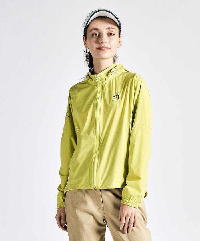 【11/22-11/25 P10倍・10％OFFクーポン】【公式】 マンシングウェア ブルゾン レディース 撥水 ストレッチ 前開き フード取外し可 ゴルフ おしゃれ 新規セール スポーツ ブランド ジャケット ウェア MG4FJK21L 2024年秋冬モデル