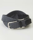 【SALE/40%OFF】【公式】ランバン スポール ゴムメッシュベルト ( 35mm幅 / サイズ調整可能 ) メンズ バックルロゴ刻印 ゴルフ アクセサリー...