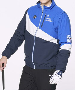 小祝さくらプロ優勝セール【SALE/30%OFF】【公式】ルコックスポルティフ ゴルフ 【ストレッチフォーサー】 中綿2WAYブルゾン メンズ 撥水 防風 HEAT NAVI デタッチャブル ジャケット ゴルフウェア おしゃれ 新規セール スポーツ ブランド 2024年秋冬モデル LG4FWB50M