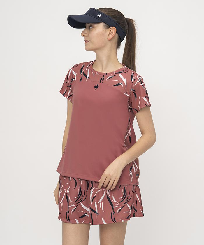 【SALE/30％OFF】【公式】ルコックスポルティフ テニス サイドフレアデザイン ゲームシャツ レディース..