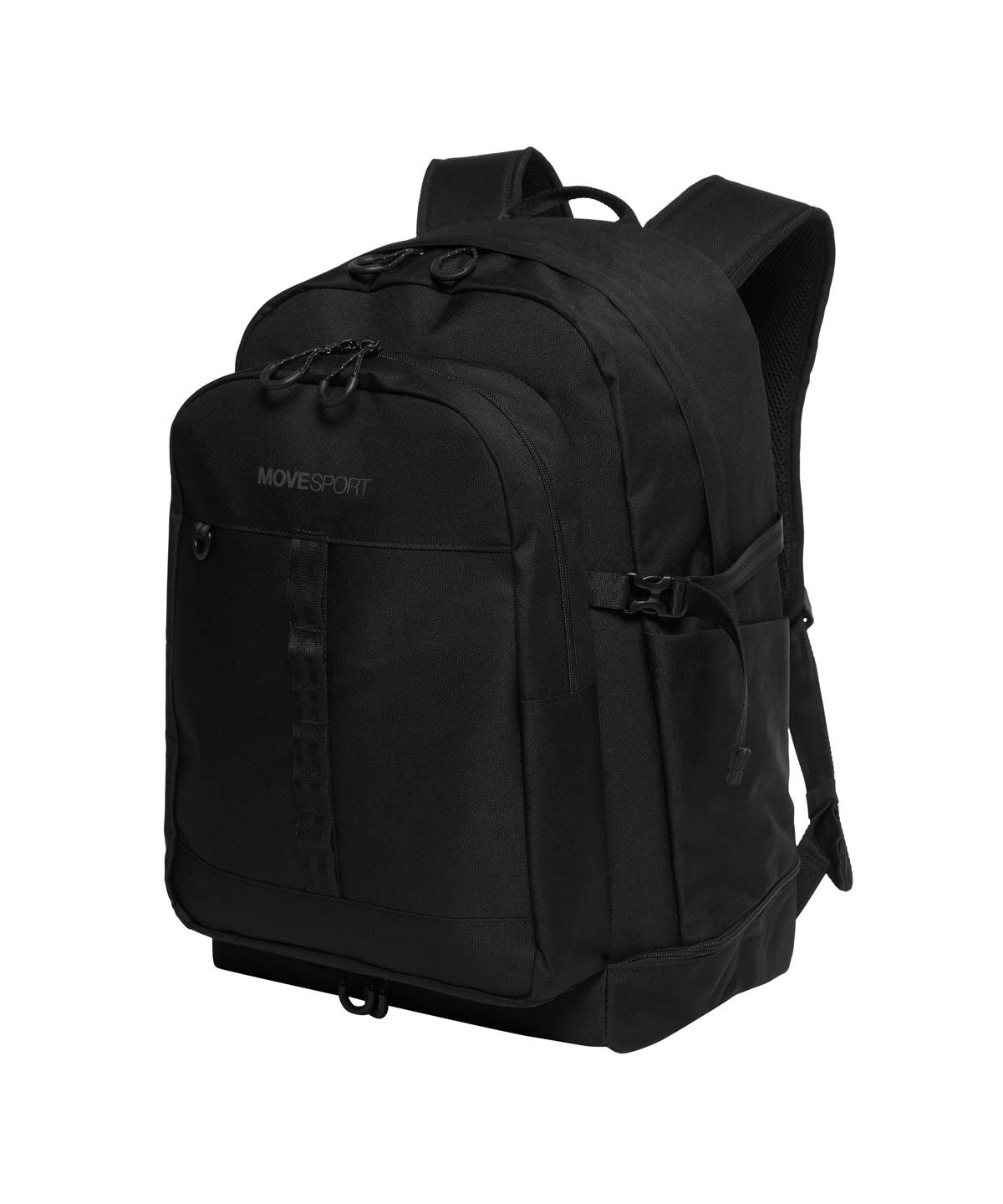 【楽天スーパーセール 10%OFF】【公式】ムーブスポーツ MoveSport BREEZE FLOW PACK 40｜容量:約40L ユニセックス メンズ レディース はっ水/再帰反射/部分抗菌防臭 トレーニング スポーツ ブランド ST5FBP01U 2025年秋冬モデル 2