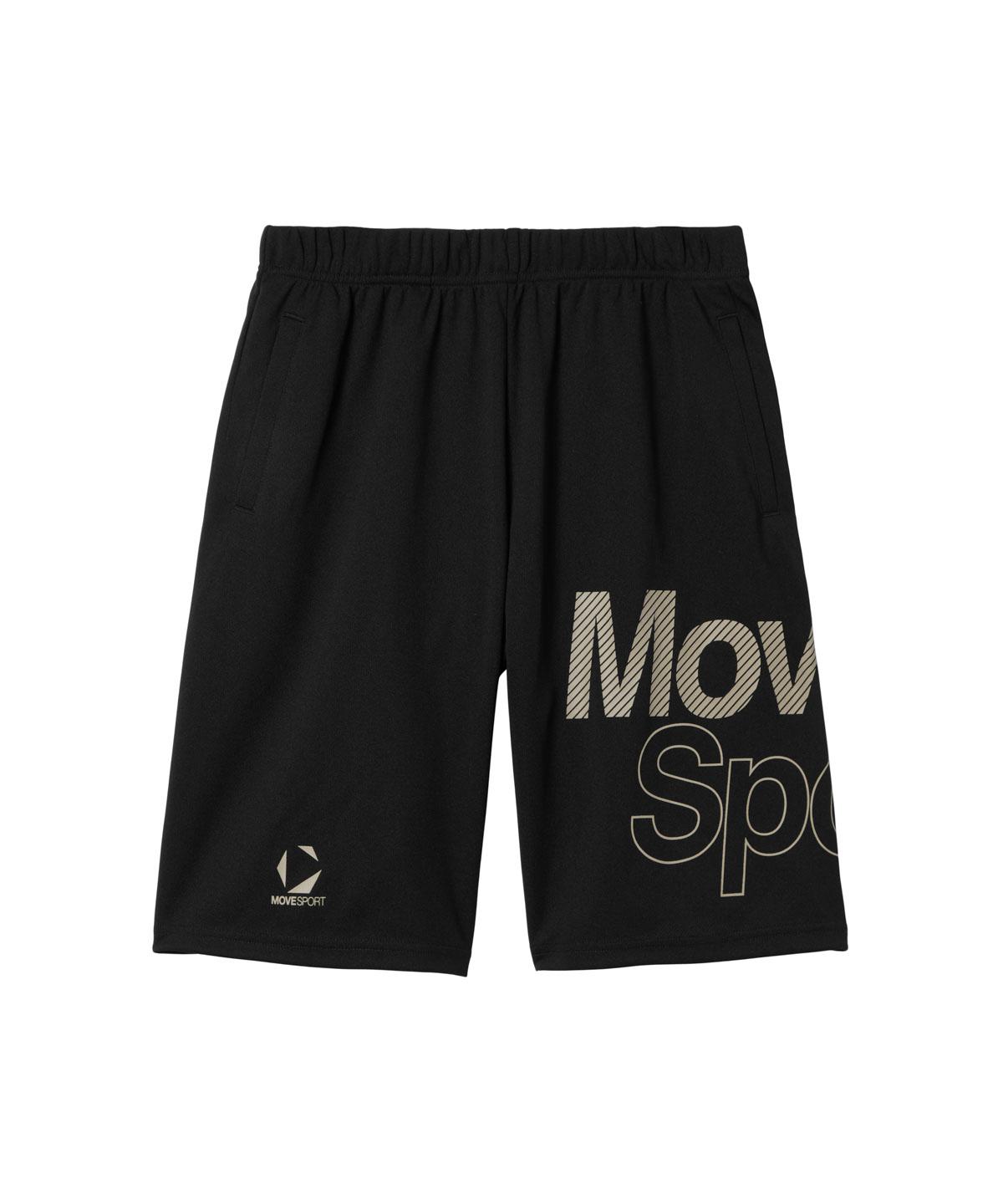 【公式】 MoveSport デサント ムーブスポーツ ドライメッシュ ビックロゴ ハーフパンツ メンズ 男性 吸汗速乾 ハーフパンツ ショートパンツ ボトムス トレーニング スポーツ ブランド ST5FHP00M 2025年秋冬モデル
