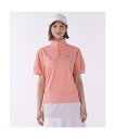 【ランバンスポール】ランバン スポール LANVIN SPORT バルーンスリーブ5分袖シャツ【Sunscreen NIR/UV】_VG5FHS22L