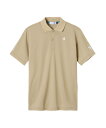 【公式】ルコックスポルティフ ゴルフ le coq sportif golf 地柄半袖ポロシャツ メンズ 男性 吸汗速乾 UVカット DEO SCREEN 肌面ドライ ストレッチ ゴルフ おしゃれ スポーツ 2025年秋冬モデル LG5FHS02M