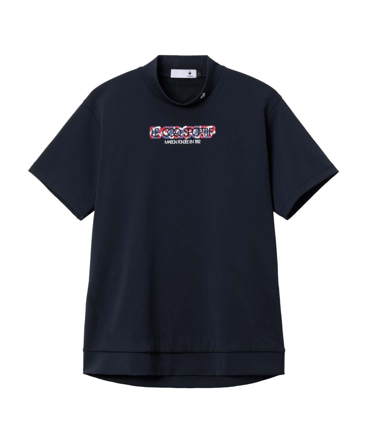 【公式】ルコックスポルティフ ゴルフ le coq sportif golf ロゴプリントモックネックミドラーシャツ ..