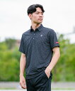 【公式】ルコックスポルティフ ゴルフ le coq sportif golf 【直営店限定】LCSロゴプリント半袖シャツ 総柄 メンズ 男性 吸汗速乾 ストレッチ UVカット Sunscreen NIR おしゃれ 2025年秋冬モデル LG5FHSD0M
