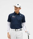 【公式】ルコックスポルティフ ゴルフ le coq sportif golf 【大きいサイズ】インナー付半袖シャツ メンズ 男性 吸汗速乾 ストレッチ UVカット UPF50+ Sunscreen NIR ゴルフ 2025年秋冬モデルLG5FTZB0M