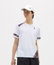【公式】ルコックスポルティフ le coq sportif テニス 半袖ゲームシャツ メンズ 男性吸汗/UV CUT(UPF15)/消臭/JTA公認 公式 試合 練習 半袖シャツ Tシャツ ウェア トレーニング スポーツ ブランド 2025年秋冬モデル LN5FHT23M
