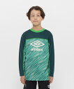 【公式】アンブロ umbro 【STARTER PACK】はじめて長袖プラクティスシャツ ロンT 子ども ジュニア キッズ 吸汗 サッカー フットボール 練習 スポーツ ブランド2025年秋冬モデルUF5FLS54J