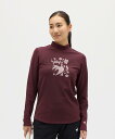 【公式】ルコックスポルティフ le coq sportif モックネック長袖シャツ テニス ロンT レディース 女性 光吸収発熱/吸汗/ストレッチ/UV CUT(UPF50+)/HEAT NAVI 長袖シャツ ウェアトレーニング スポーツ ブランド 2025年秋冬モデル LN5FLT11L
