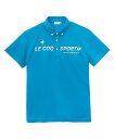 【公式】ルコックスポルティフ le coq sportif 【WEB限定】半袖ポロシャツ メンズ 男性 UVカット(UPF50+) 吸汗速乾 トレーニング スポーツ ブランド 2025年秋冬モデル LT5SHS02MB