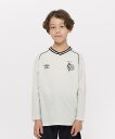 【公式】アンブロ umbro 【THE THIRD by UMBRO】ジュニアフィールテック長袖プラクティスシャツ 子ども ジュニア キッズ 吸汗速乾 ストレッチ Sunscreen NIR サッカー フットボール 練習 スポーツ ブランド 2025年秋冬モデル UF5FLS51J