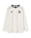 【公式】アンブロ umbro 【THE THIRD by UMBRO】フィールテック長袖プラクティスシャツ ロンT メンズ 男性 吸汗速乾 ストレッチ Sunscreen NIR サッカー フットボール 練習 スポーツ ブランド 2025年秋冬モデル UF5FLS51M