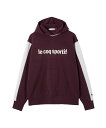 【公式】ルコックスポルティフ le coq sportif ハーフゲージニットフーディスウェット フード付き パーカー メンズ 男性 吸汗 ストレッチ UV CUT(UPF50+) トレーニング スポーツ ブランド 2025年秋冬モデル LU5FSW41M