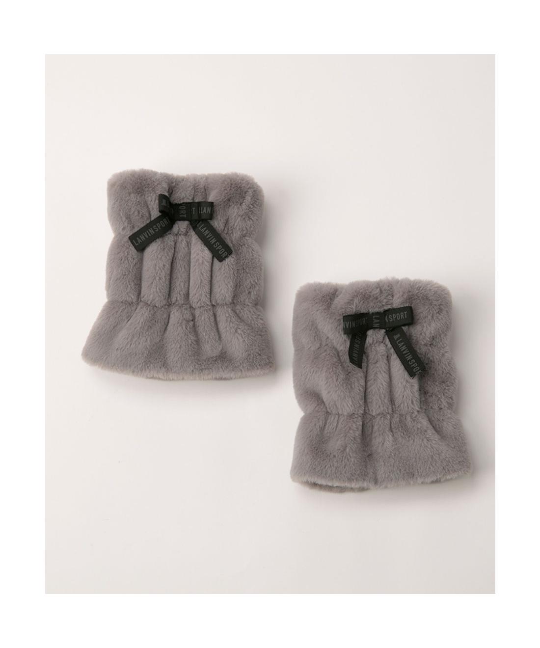 【11/15-16限定 P10倍/10%OFFクーポン】【公式】ランバン スポール LANVIN SPORT ボアレッグウォーマー..