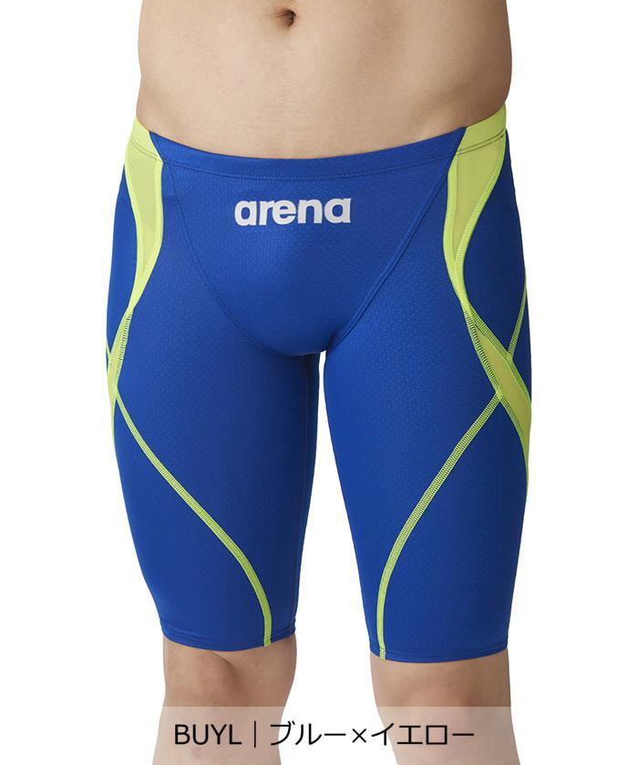 【11/22-11/25 P10倍・10%OFFクーポン】【公式】アリーナ 【WA承認】 アクアアドバンスド スパッツ ( ハーフレッグ ) メンズ レーシング...