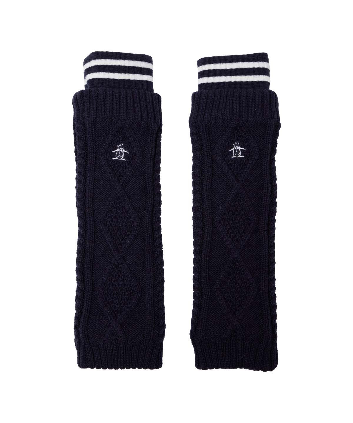【公式】マンシングウェア MUNSINGWEAR ニット編みレッグウォーマー レディース 女...