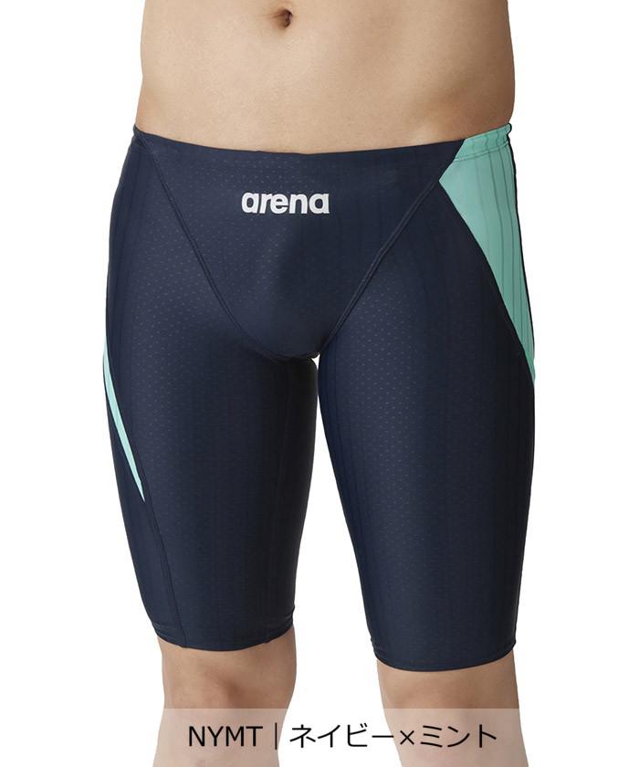 【公式】アリーナ 【WA承認】 アクアレーシング スパッツ ( ハーフレッグ ) レーシング メンズ 男性 ス..