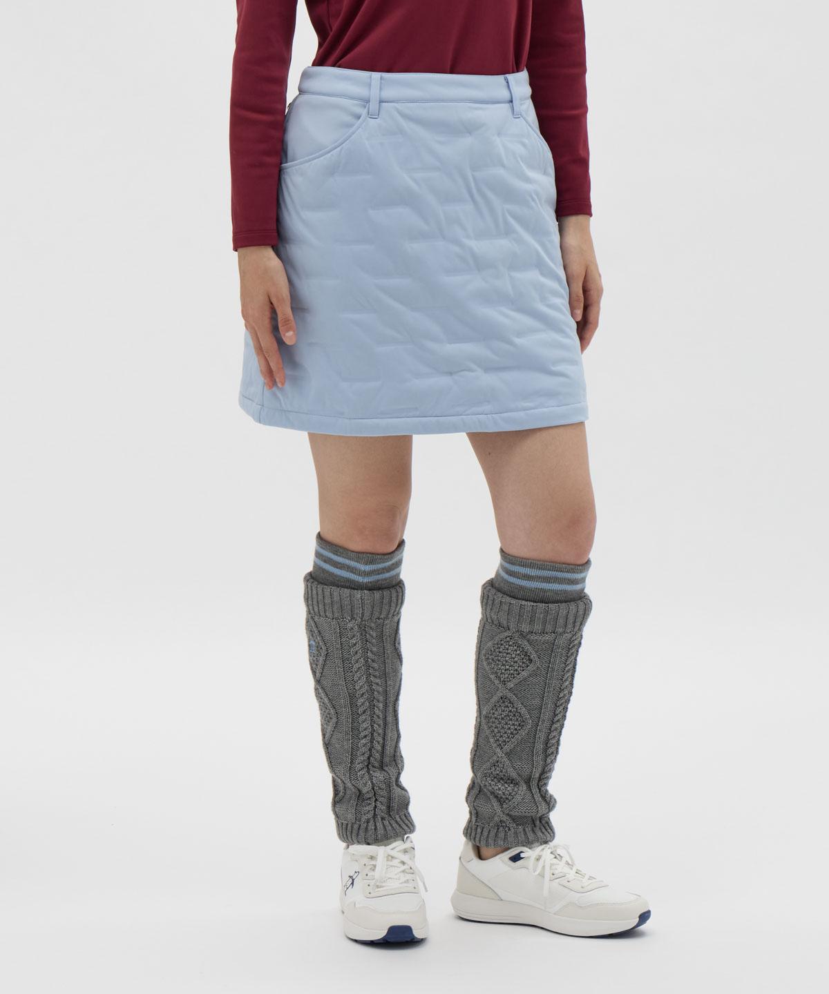 【11/22-11/25 P10倍・10％OFFクーポン】【公式】マンシングウェア Munsingwear ARTECH SHELL HEAT NAVI 中わたスカート レディース 女性 ストレッチ はっ水 防風 蓄熱保温 ゴルフ スポーティー 2025年秋冬モデル MG5FSK22L