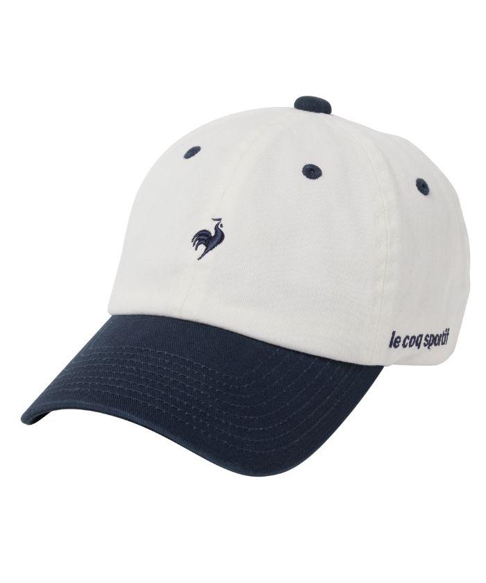 乐天商城 - 【公式】ルコックスポルティフ le coq sportif コットンキャップ 定番 ユニセックス メンズ レディース 部分抗菌防臭 部分吸汗速乾 帽子 小物 トレーニング スポーツ ブランド 2026年春夏モデル LT6SCP14U