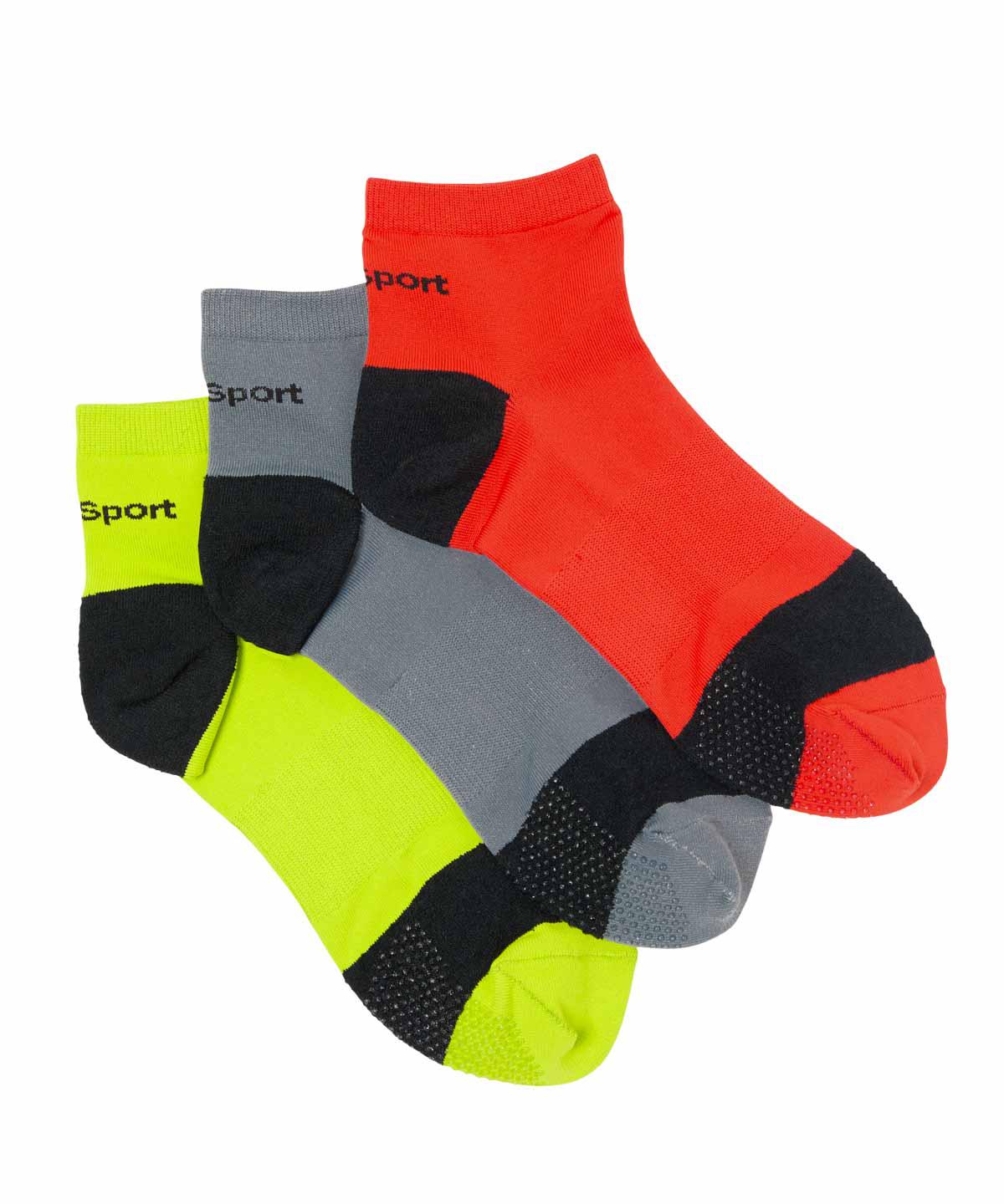 【公式】ムーブスポーツ MoveSport 薄型3Pソックスショート【返品不可商品】3足組 ...