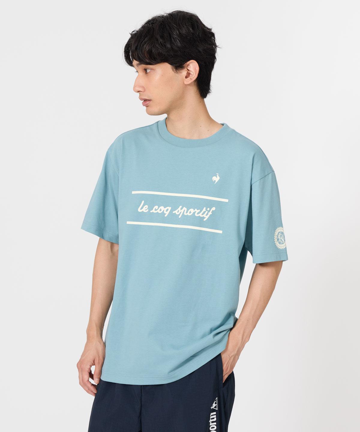 【楽天スーパーセール 10%OFF】【公式】ルコックスポルティフ le coq sportif 半袖Tシャツ メンズ 男性 吸汗 半袖シャツ サイクリング 自転車 ゆったりシルエット ウェア トレーニング スポーツ ブランド 2026年春夏モデル LT6SHT10M 2