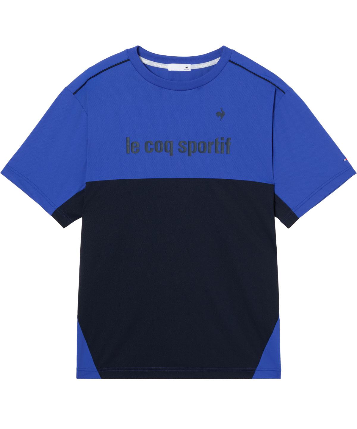 乐天商城 - 【公式】ルコックスポルティフ le coq sportif 接触冷感 ストレッチ 半袖Tシャツ メンズ 男性 吸汗 UV CUT(UPF30) ストレッチ ウェア トレーニング スポーツ ブランド 2026年春夏モデル LT6SHT03M