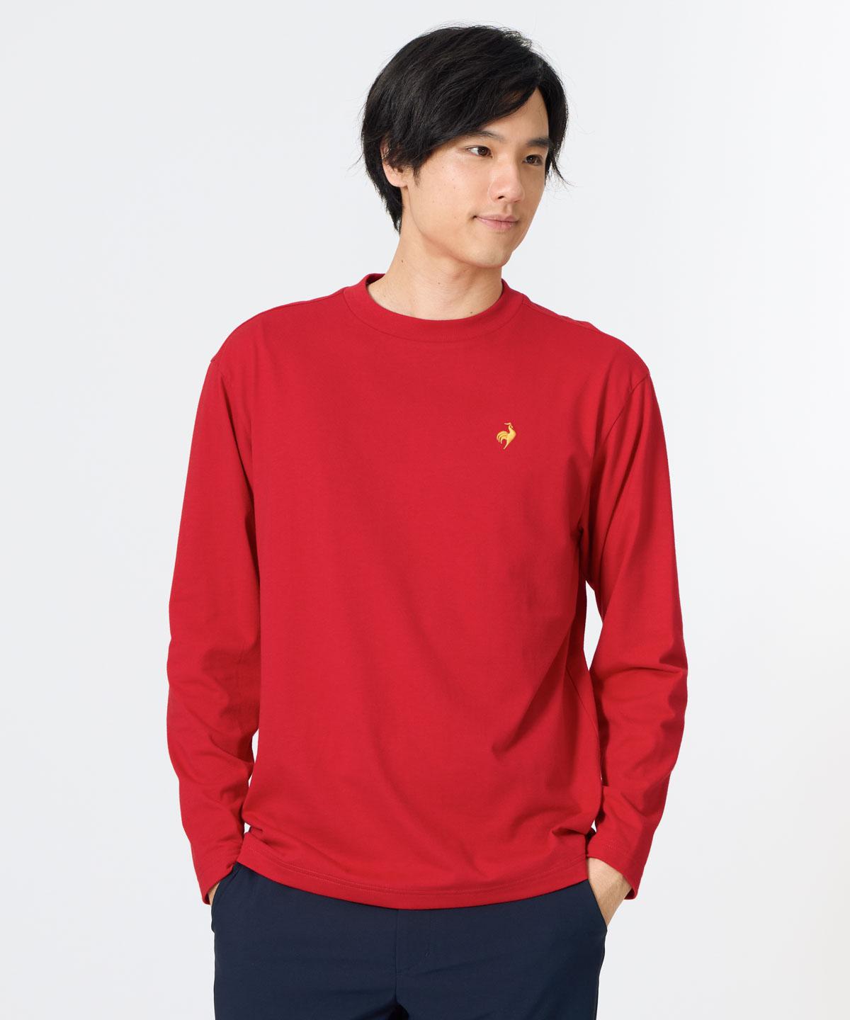 乐天商城 - 【公式】ルコックスポルティフ le coq sportif グラフィック長袖Tシャツ メンズ 男性 吸汗 長袖シャツ ロンT バックプリント ウェア トレーニング スポーツ ブランド 2026年春夏モデル LT6SLT01M