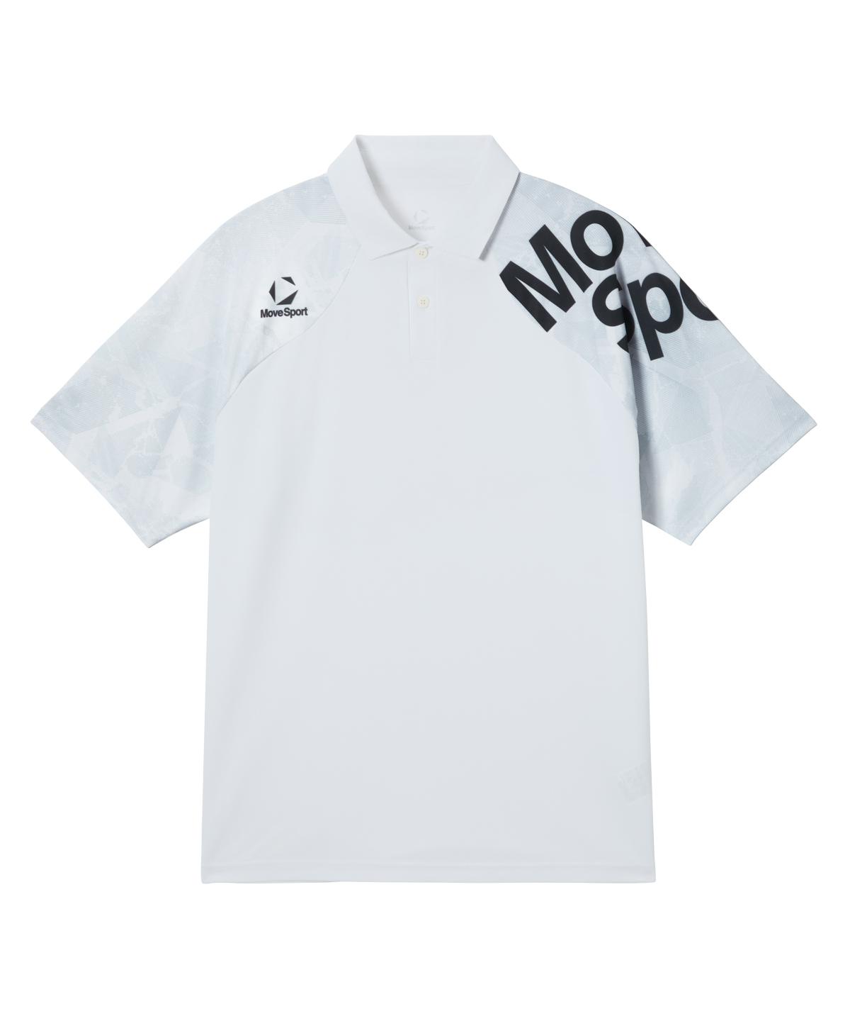 【ムーブスポーツ】SALE31%OFF ムーブスポーツ MoveSport 【公式オンライン限定】Sunscreen NIR ミニ鹿の子ポロシャツ_ST6SHSD2MB