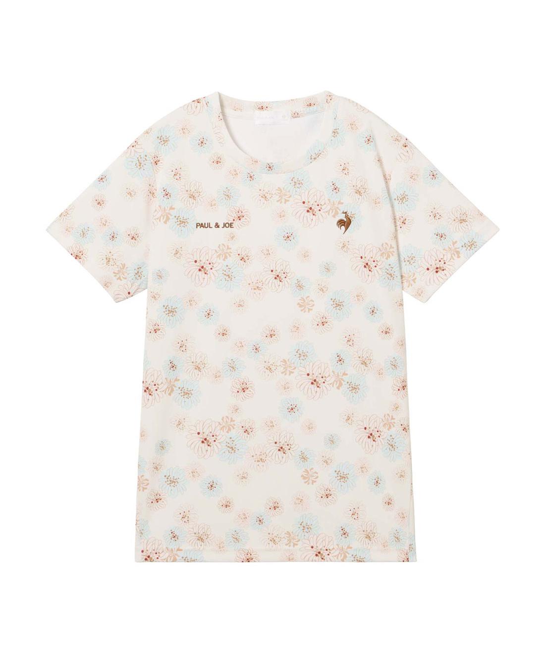 乐天商城 - 【公式】ルコックスポルティフ le coq sportif 【PAUL&JOEコラボ】サンスクリーン総柄半袖Tシャツ レディース 女性 吸汗 ストレッチ Sunscreen NIR UV CUT(UPF30) 遮熱 花柄 総柄 半袖シャツ Tシャツ ウェア トレーニング スポーツ ブランド 2026年春夏モデル LT6SHTP2L