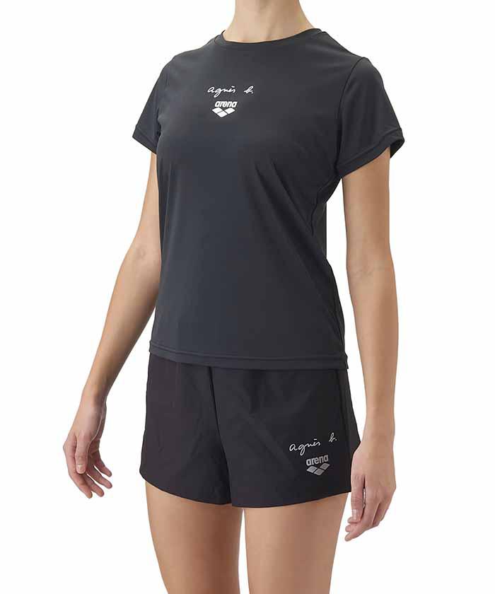 【アリーナ】アリーナ arena 【agnes b. × arena】Tシャツ_AGNES2624