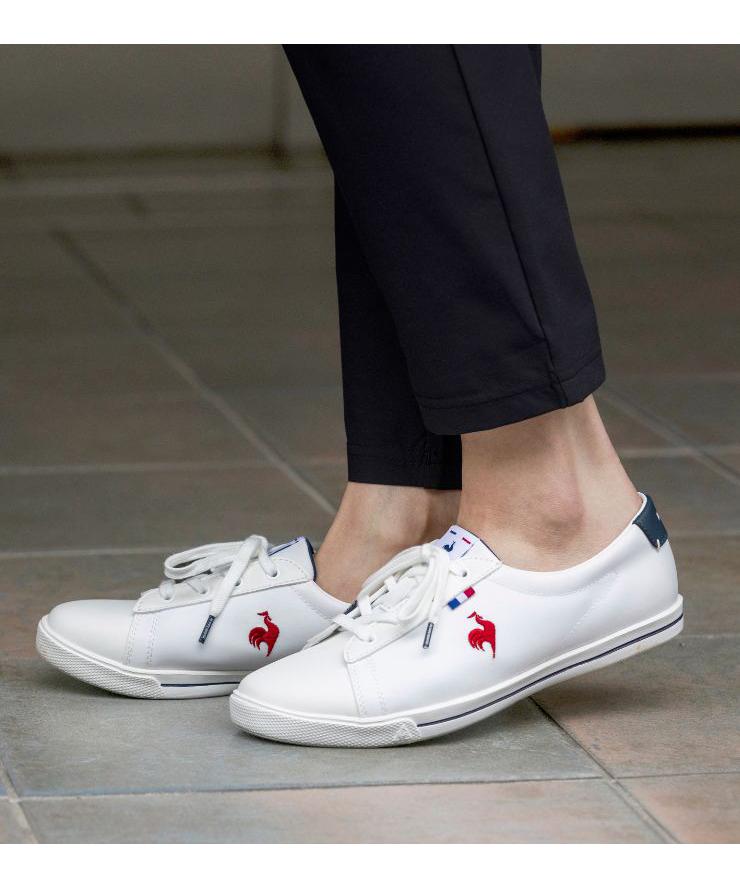 樂天商城 - 【公式】ルコックスポルティフ le coq sportif LCS テルナウォーク II スニーカー シューズ 靴 消臭 軽量 レディース 女性 リバーシブルインソール ローカット スポーツ ブランド 2026年春夏モデル LU6SSN20LZ