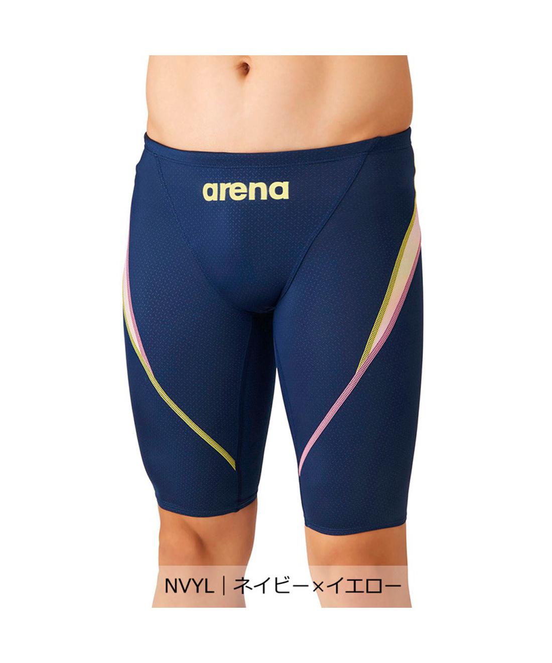 【アリーナ】アリーナ arena 6月下旬入荷予定：【競泳水着】アクアアドバンスドハーフスパッツ｜公式大会可【返品不可商品】_AS6FRC45M