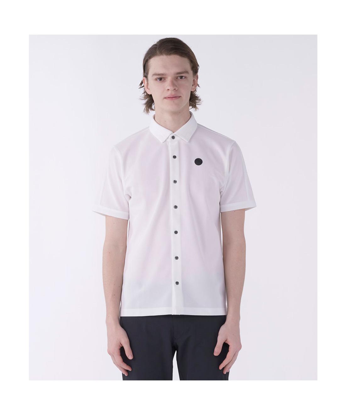  ランバン スポール LANVIN SPORT タックアウトフルオープンシャツ メンズ 男性 吸汗 UVカット 襟付 ゴルフ おしゃれ スポーツ ブランド VG5FHS23M
