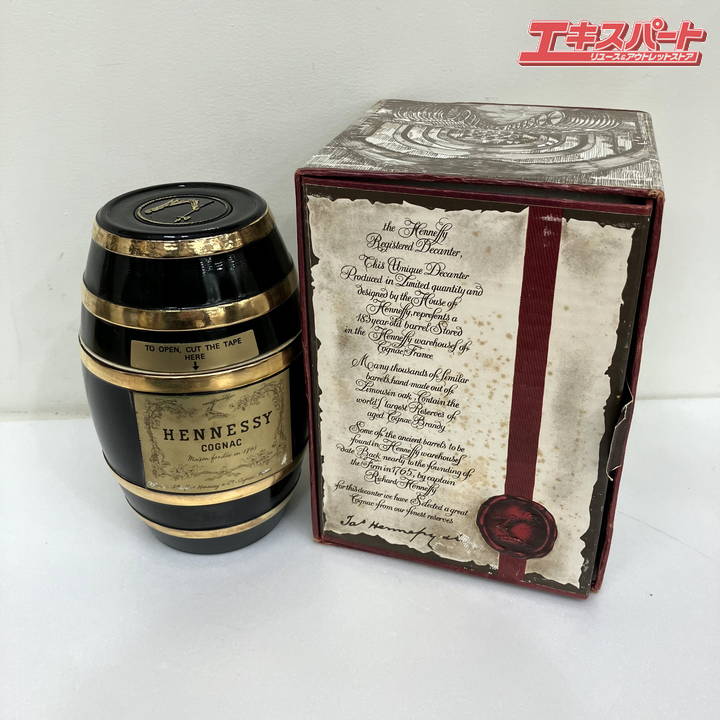 【未開栓品】ヘネシー HENNESSY VSOP RESERVE 樽型 ブランデー 700ml 総重量1850g ミスマ店【中古】