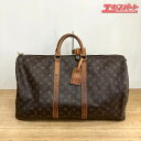 LOUIS VUITTON ルイヴィトン キーポル55 モノグラム M41424 ボストンバッグ タグ切れあり ネームタグ・パドロック付 ミスマ店【中古】(4)