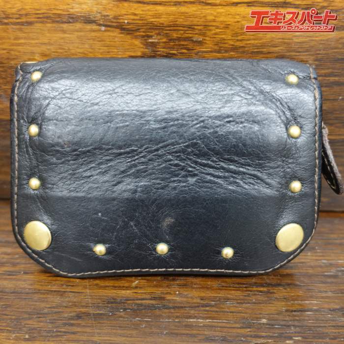樂天商城 - Groover Leather グルーバーレザー ショートトラッカー コンパクトウォレット ブラック 辻堂店【中古】