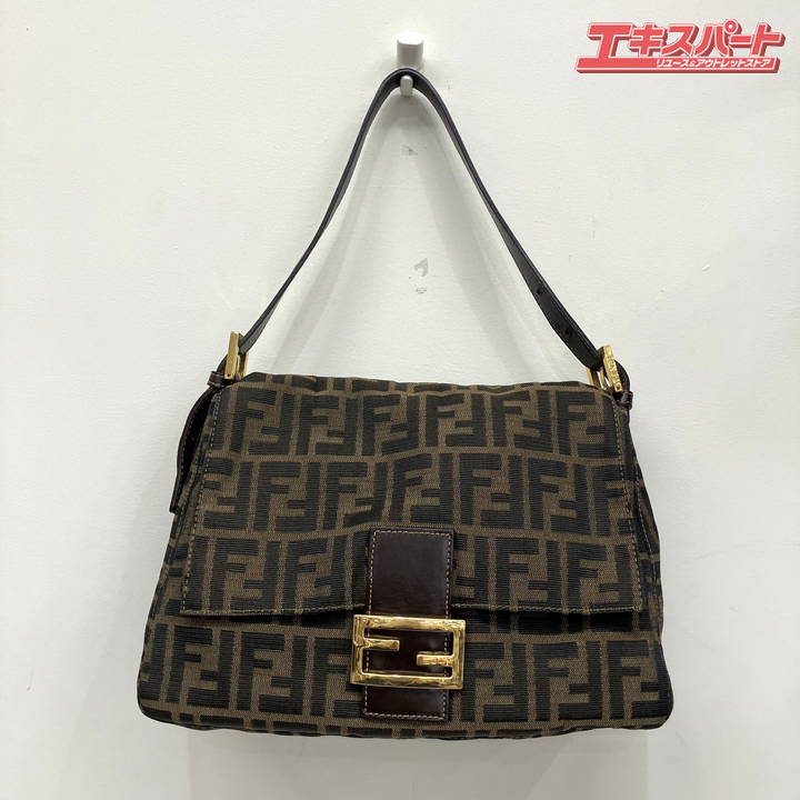 FENDI フェンディ ズッカ マンマバケット ハンドバッグ ワンハンドルバッグ ミスマ店【中古】