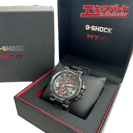 TIMEX - ほぼ未使用！ カシオ G-SHOCK MT-G MTG-B1000B ブラック 定価132,000円 平塚店 P-3【中古】