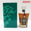 神奈川県/群馬県/埼玉県限定発送 サントリー SUNTORY 箱付 クレスト CREST 12年 750ml 未開栓 戸塚店【中古】