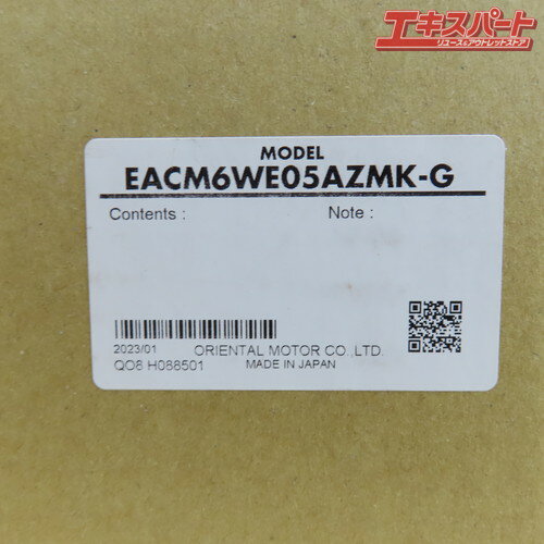 Rakuten - ORIENTAL MOTOR 電動シリンダ EACシリーズ EACM6WE05AZMK-G 開封のみ 電動アクチュエータ 前橋店【中古】