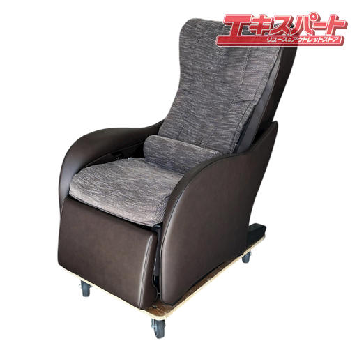 近隣送料無料！美品！マッサージチェア パナソニック EP-MP65 マッサージソファ Panasonic グレー【中..