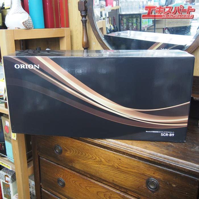 未開封品！ORION Bluetooth機能搭載 CDステレオラジオカセット SCR-B9 辻堂店【中古】