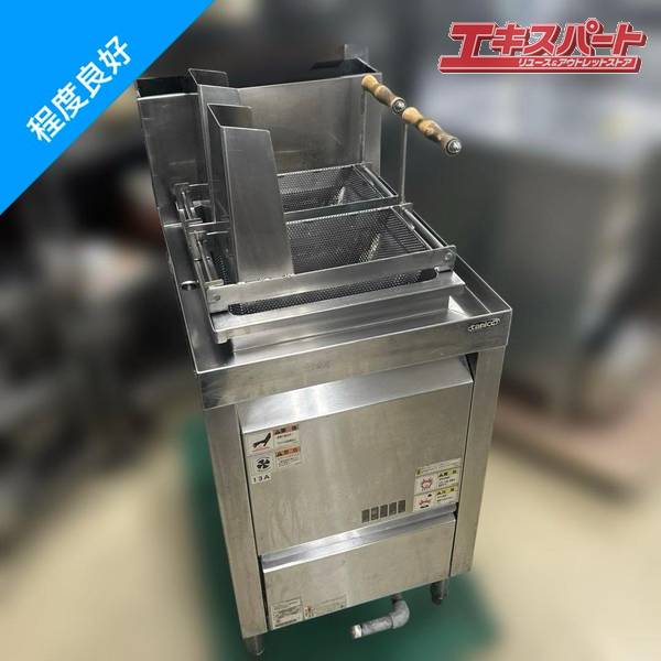 樂天商城 - tanico/タニコー 角型うどん釜 TKU-45 反転籠付き 都市ガス 戸塚店【中古】