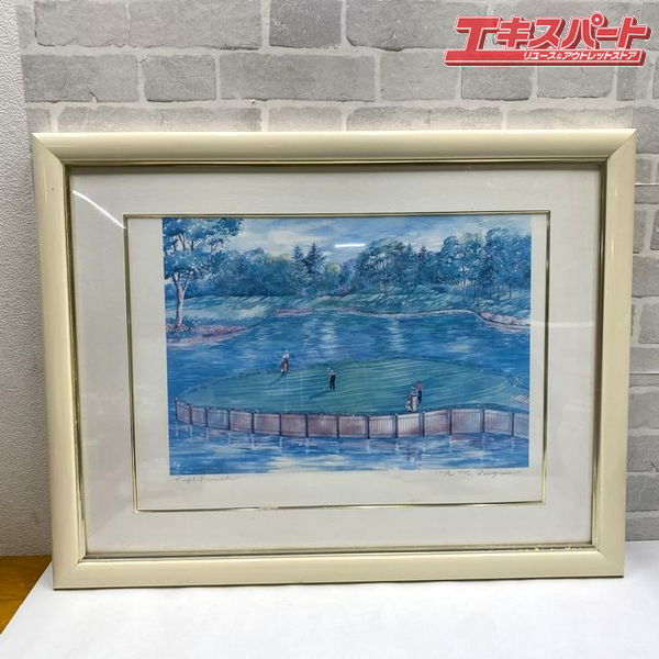 ラルフ・ファーマンスキー リトグラフ 17th TPC, Sawgrass ソーグラス 17番ホール 戸塚店【中古】
