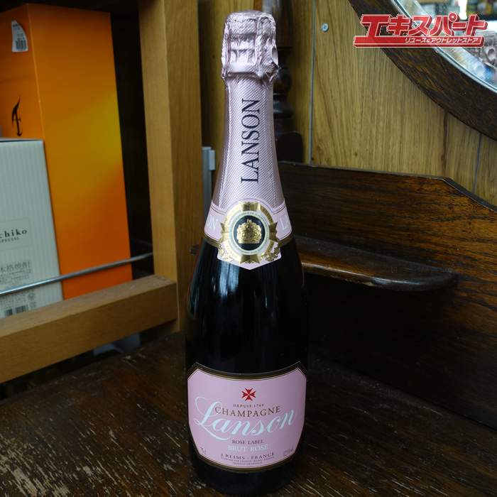 ��󥽥� LANSON �֥��å� ���� BRUT ROSE ������٥� ROSE LABEL 750ml ��ƲŹ����š�