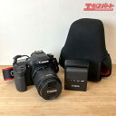 キャノン Canon EOS80D デジタル一眼レフカメラ レンズキット EF-S 18-55mm ケース・充電器付き ミスマ店【中古】