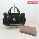 CELINE セリーヌ ブギーバッグ レザー ブラック 保存袋付き 熊谷店【中古】(4)